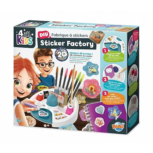 Творчески комплект, Buki France, Фабрика за стикери