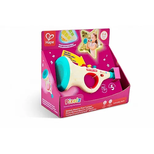 Интерактивна играчка, Hape, Pixelz, Маестро тромпет