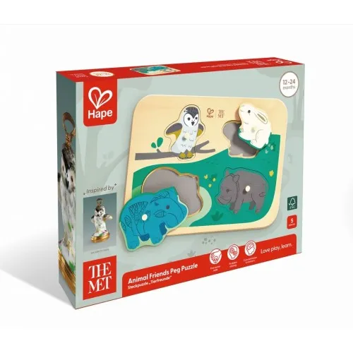 Дървен пъзел, Hape, The Met, Приятели животни, 5 части