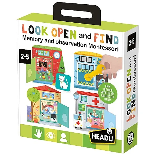 Образователна игра, Headu, Погледни, отвори и открий