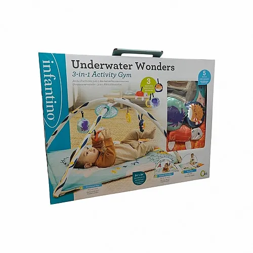 Активна гимнастика 3 в 1, Infantino, Подводни чудеса