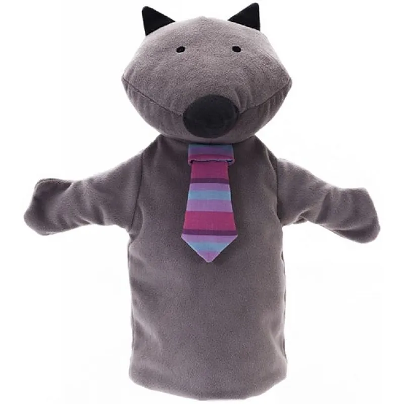 Кукла за куклен театър, Hape, Вълк, 25 х 25 cm