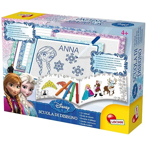 Творчески комплект, Lisciani, Frozen, Училище по рисуване