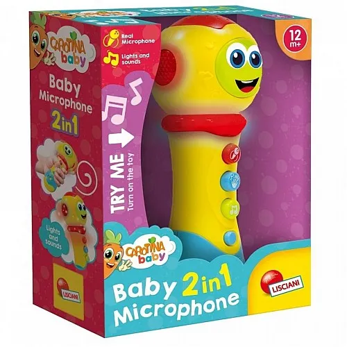 Бебешки микрофон 2 в 1, Lisciani