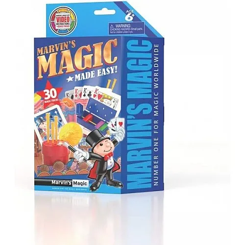 Комплект фокуси, Marvin’s Magic,  30 магически трика, сет 1 - син