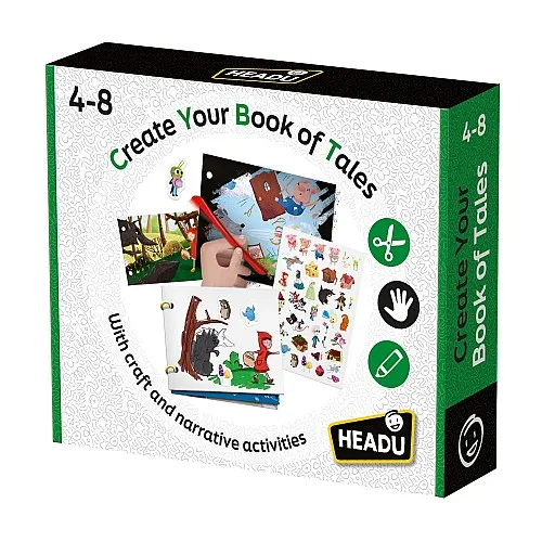 Образователна игра, Headu, Създайте своя книга с приказки