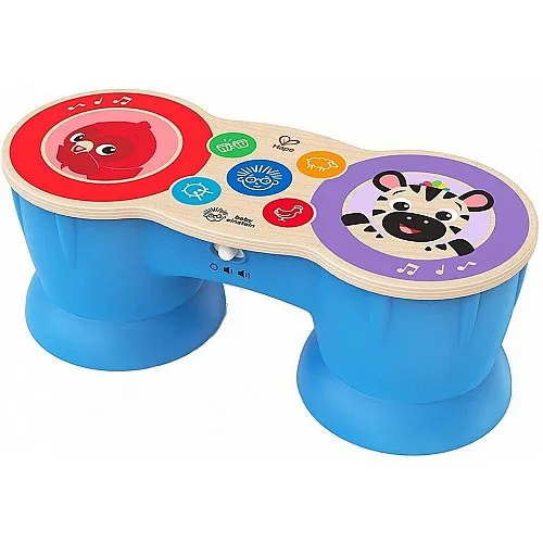 Музикална играчка, Hape, Baby Einstein, Дървен сензорен барабан