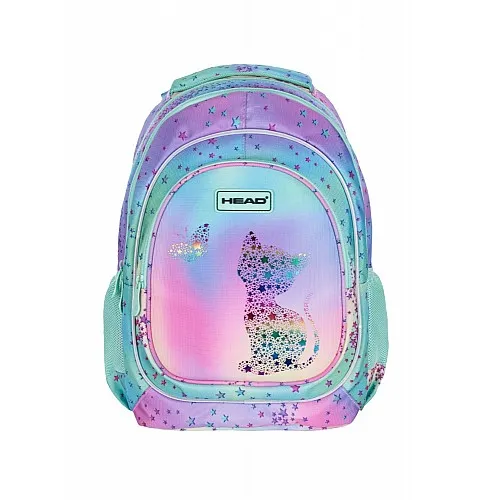 Ученическа раница, Head, Kitty Ombre, 39 x 28 x 15 cm