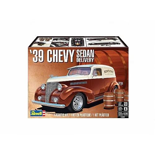Сглобяем модел, Revell, Шевролет Седан 1939, 497 части