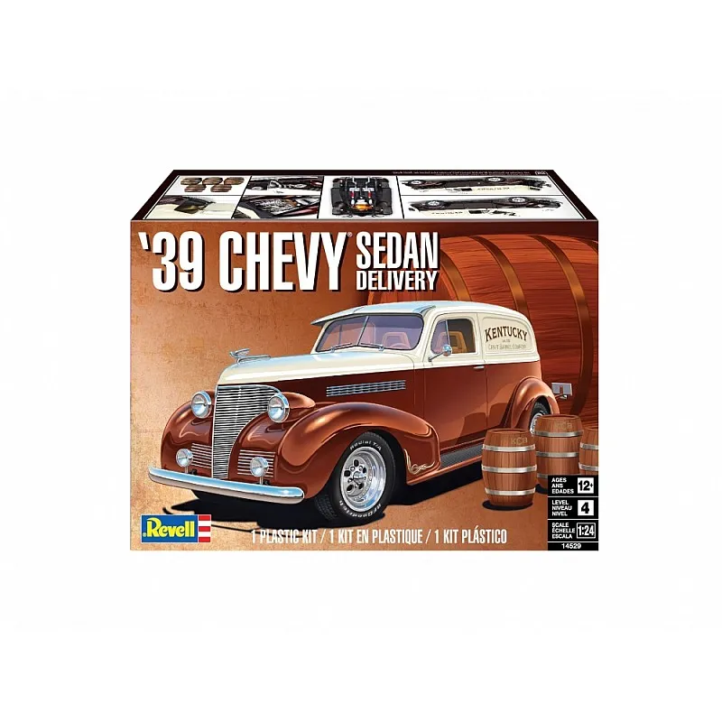 Сглобяем модел, Revell, Шевролет Седан 1939, 497 части