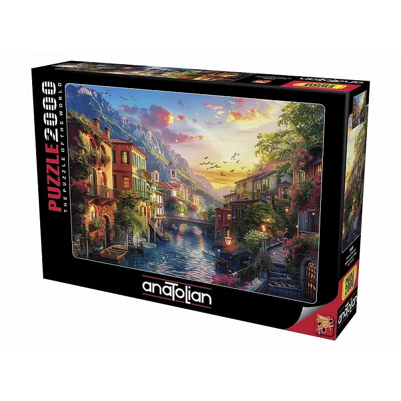 Пъзел, Anatolian, Средиземноморско село, 2000 части