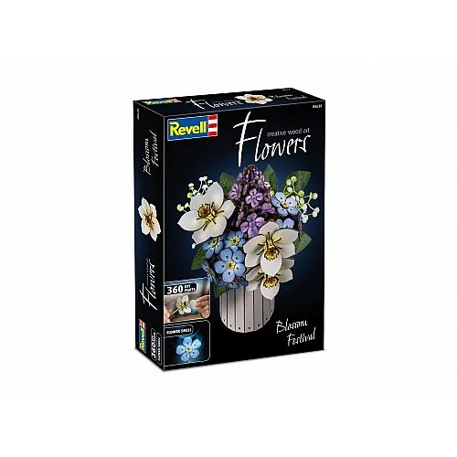 Сглобяем модел от дърво, Revell, Фестивал на цъфтежа, 360 части