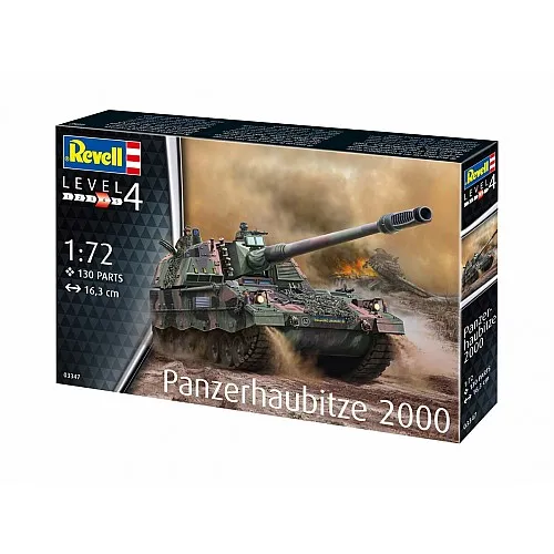 Сглобяем модел, Revell, Panzerhaubitze 2000, 130 части
