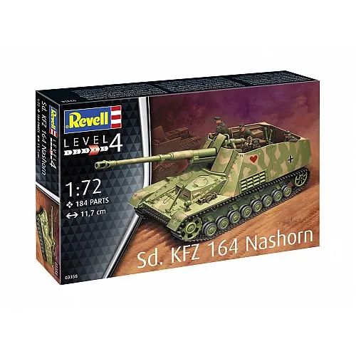 Сглобяем модел, Revell, Танк Sd.Kfz. 164 Nashorn, 184 части