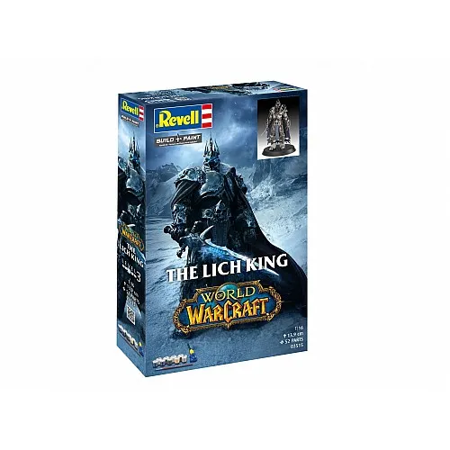 Сглобяем модел, Revell, World of Warcraft, Подаръчен комплект The Lich King, 55 части