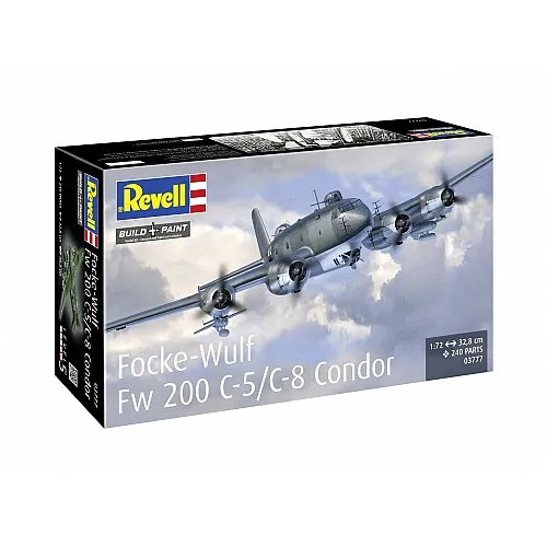 Сглобяем модел, Revell, Самолет Focke-Wulf Fw 200 C-5/C-8, 240 части