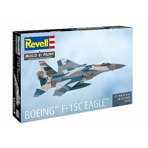 Сглобяем модел, Revell, Изтребител Boeing F-15C Eagle, 200 части