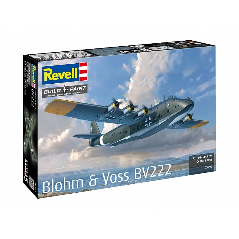 Сглобяем модел, Revell, Самолет Blohm Voss BV222, 282 части