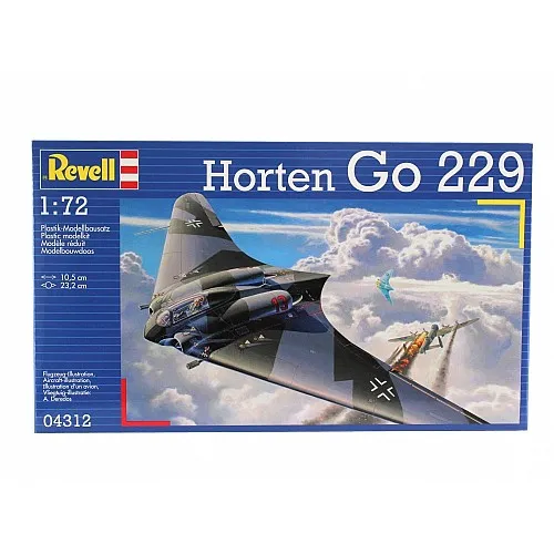 Сглобяем модел, Revell, Изтребител Horten Go 229, 70 части