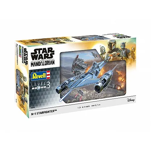 Сглобяем модел, Revell, Star Wars, N-1 Starfighter, The Mandalorian, 77 части