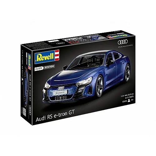 Сглобяем модел, Revell, Автомобил Audi RS e-tron GT, Click system, 71 части