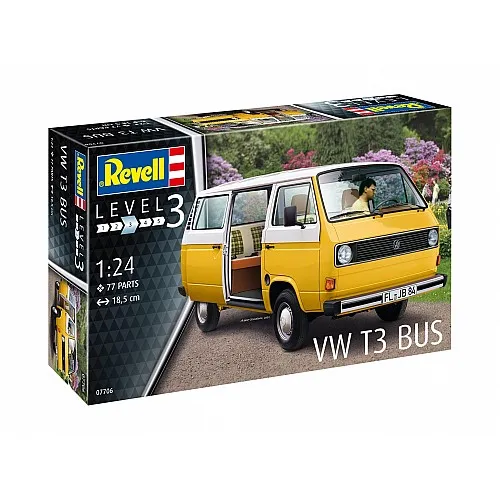 Сглобяем модел, Revell, Бус VW T3 , 77 части