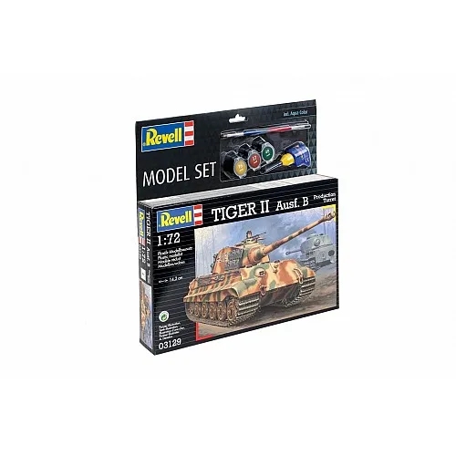 Сглобяем модел, Revell, Танк Tiger II Ausf. B, 144 части
