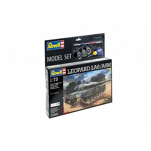 Сглобяем модел, Revell,Танк Leopard 2A6-A6M, 168 части