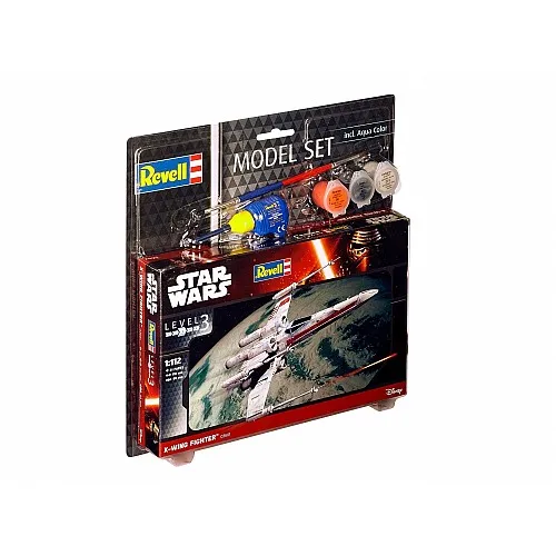 Сглобяем модел, Revell, Star Wars, X-wing Fighter, 21 части