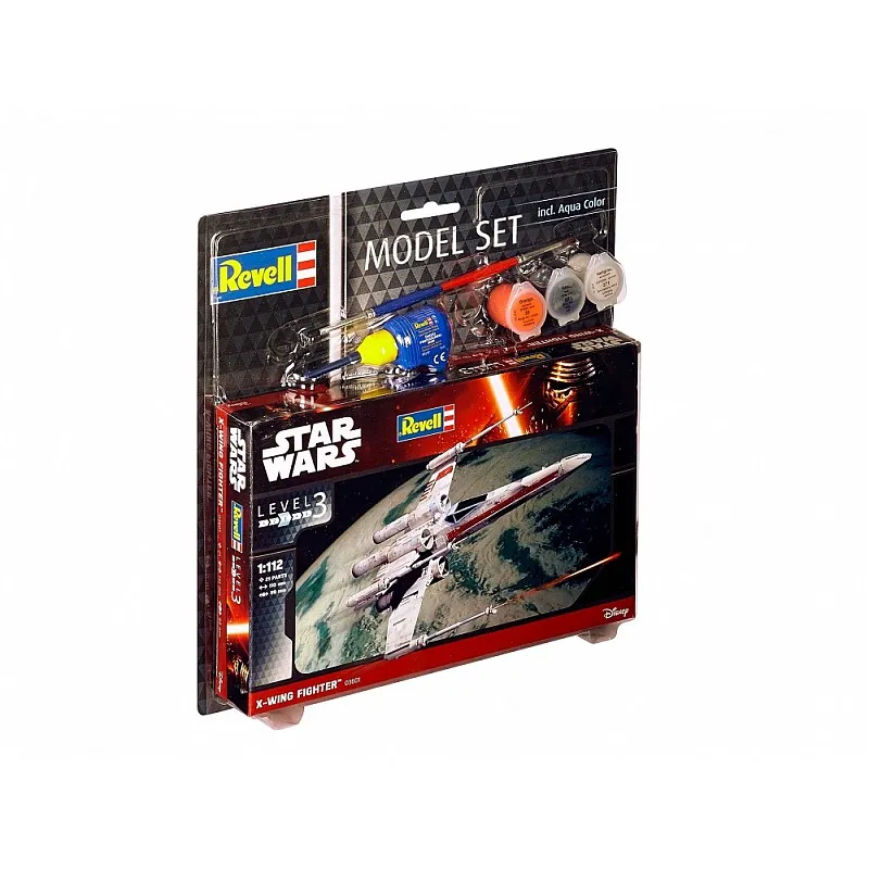 Сглобяем модел, Revell, Star Wars, X-wing Fighter, 21 части