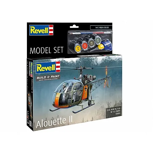 Сглобяем модел, Revell, Хеликоптер, Alouette II, 191 части