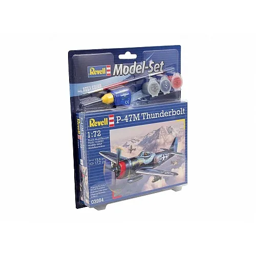 Сглобяем модел, Revell, Самолет P-47M Thunderbolt, 67 части