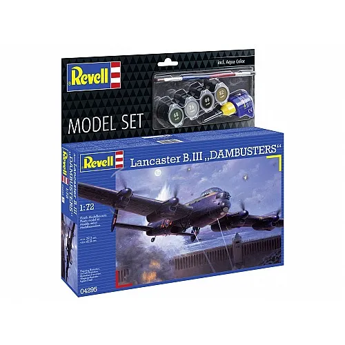 Сглобяем модел, Revell, Самолет Lancaster B.III DAMBUSTERS, 224 части