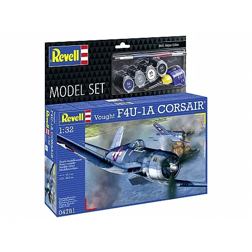 Сглобяем модел, Revell, Самолет Vought F4U-1A CORSAIR, 68 части