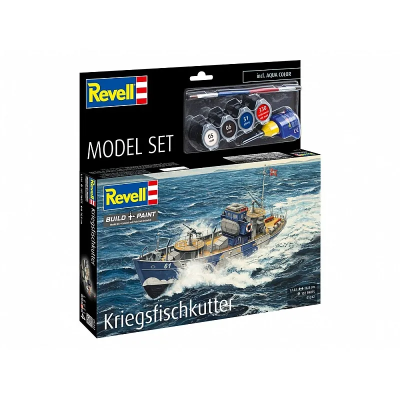 Сглобяем модел, Revell, Боен кораб KFK, 102 части