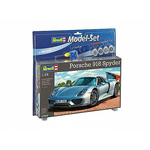Сглобяем модел, Revell, Автомобил Porsche 918 Spyder, 129 части