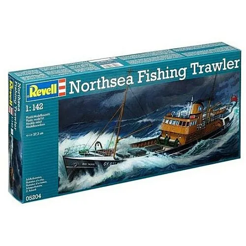 Сглобяем модел, Revell, Риболовен траулер в Северно море, 61 части