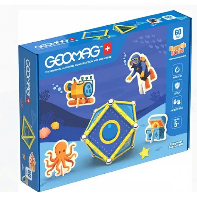Магнитен конструктор, Geomag, Магнитни истории, Океан, 60 части
