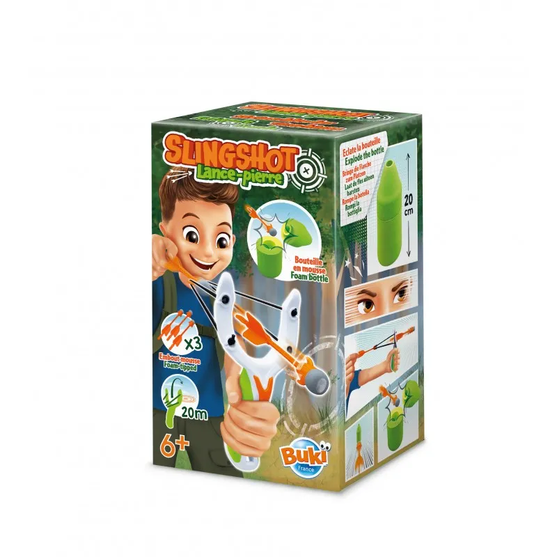 Детска играчка, Buki France, Прашка, 18.5 см