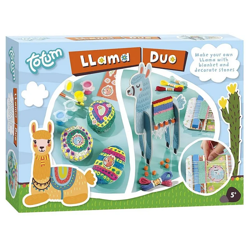 Творчески комплект, Totum, Направи си сам Лама дуо, 2 в 1