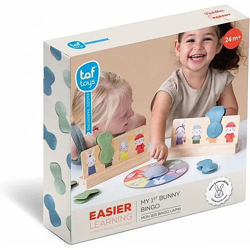 Образователна игра, Taf Toys, Моето първо бинго, Зайче