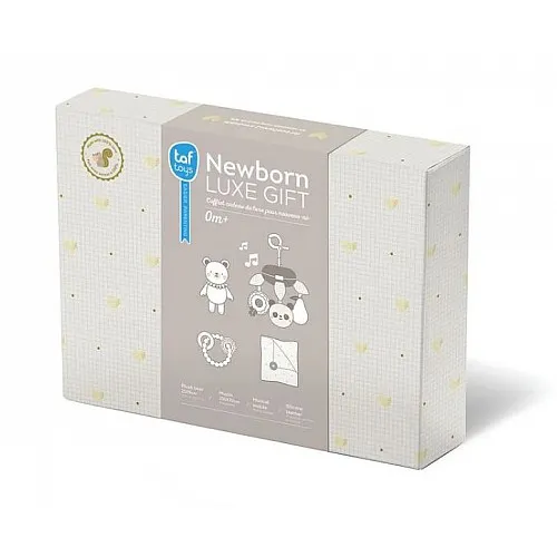 Комплект бебешки играчки, Taf Toys, Луксозен комплект за новородено, 4 части