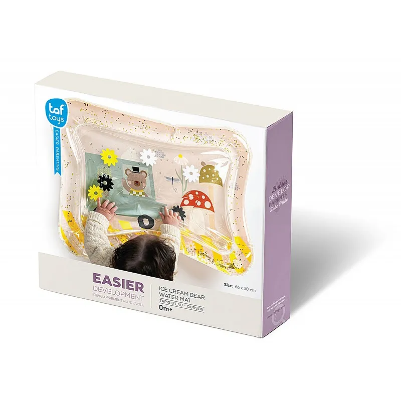 Водна подложка за бебета, Taf Toys, Мече, 66 x 50 см