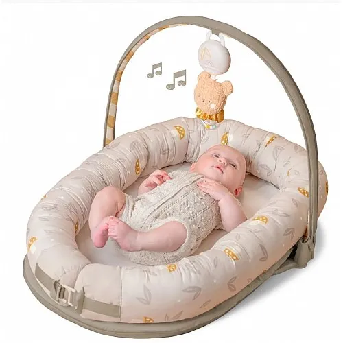 Активна гимнастика с музикално мече, Taf Toys, 80 x 30 см