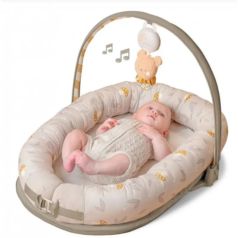 Активна гимнастика с музикално мече, Taf Toys, 80 x 30 см