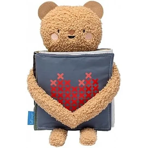Бебешка мека книжка с огледало, Taf Toys, Мече