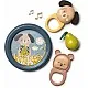Комплект бебешки играчки за музикални открития, Taf Toys, 4 части