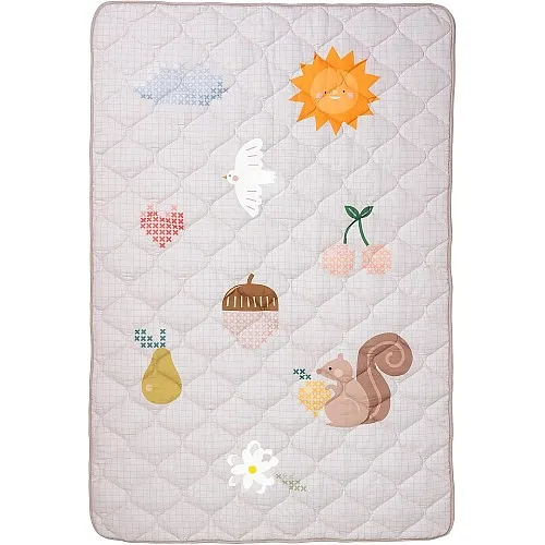Ватирана бебешка подложка за игра, Taf Toys, 100 x 150 см