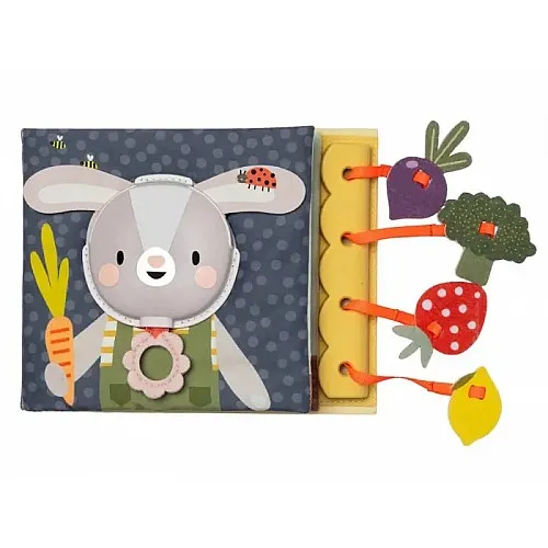 Бебешка мека книжка с активности, Taf Toys, Моята първа градина