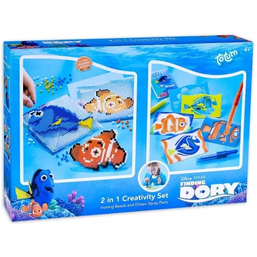Творчески комплект, Totum, Finding Dory 2 в 1, Мозайка и картина